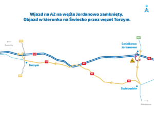 AWSA mapki objazdy 1200x900 jordanowo wjazd kier Swiecko 3 300x225