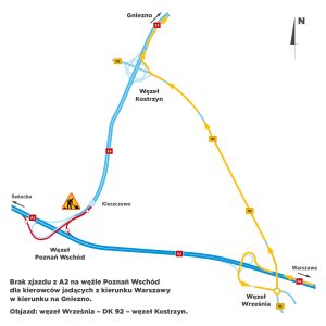 mapa objazd wezel WSCHOD ZJAZDY v1 WAR GNIE 300x300